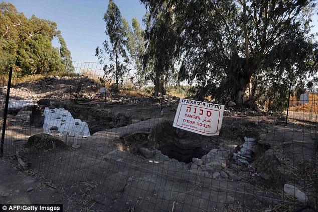  The location in Northern Israel is believed to be the location of a biblical village that was home to Saint Peter